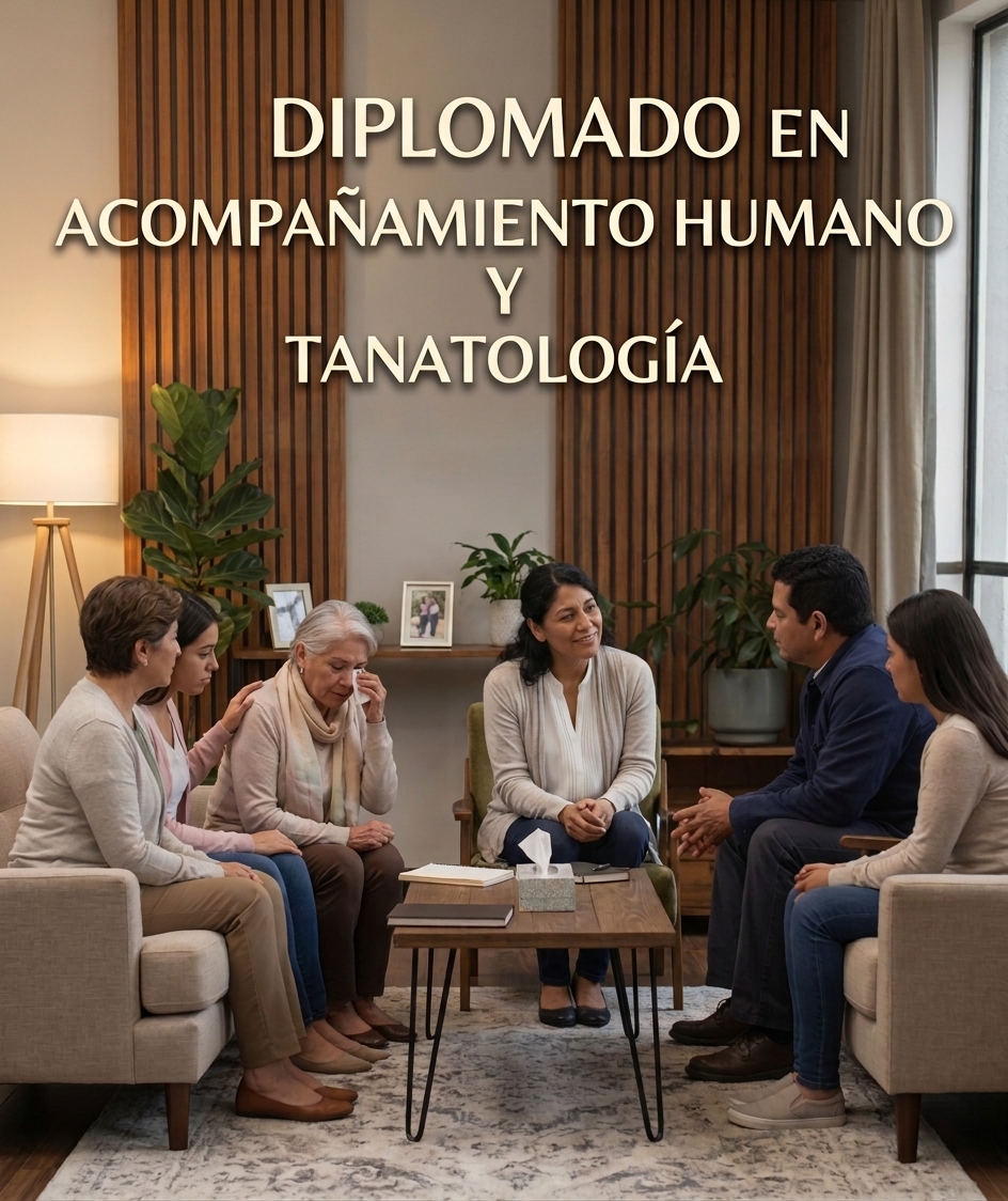 Diplomado: Acompañamiento Humano y Tanatología en Procesos de Pérdida, Separación y Divorcio.